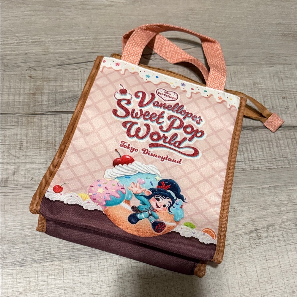 Tokyo Disneyland Vanellope Sweet Pop World Pink Tote Bag
